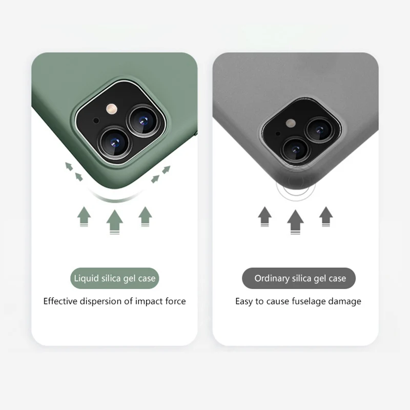 
Hot Selling Products Liquid Silicone Case For Iphone 11 