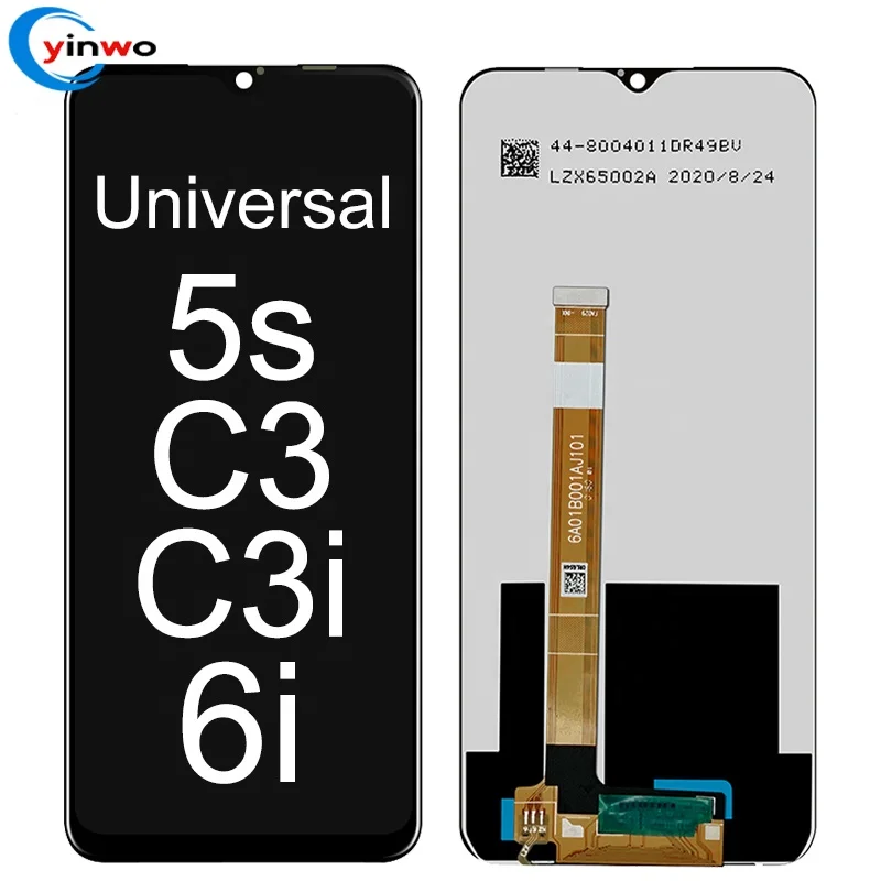 

Wholesale 6.5" Original LCD Display Touch Screen For Realme 5s C3 C3i 6i LCD, Black