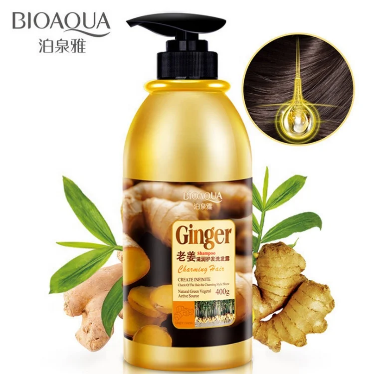 

YANMEI 400ML Hot sell new product professional ginger hair growth shampoo for women hair fall treatment