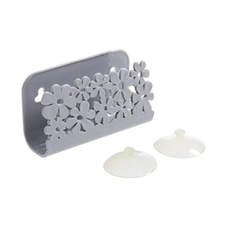 

Kitchen Accessories Drain Brush Cleaning Sponge Rack Sink Sucker Ra