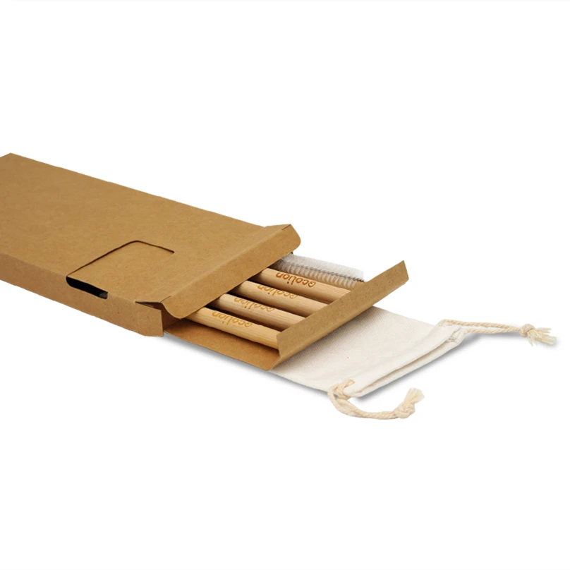 

natural biodegradable compostable bambo smoothie straw, Natural color