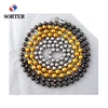 metal ball beads string security chain doorway curtain beads fancy window curtain