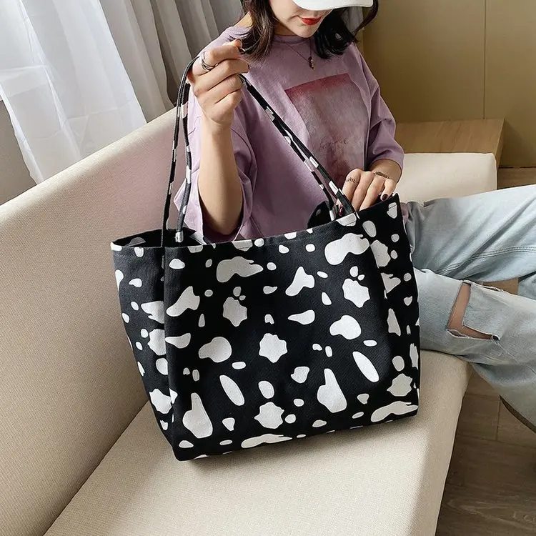 

Wholesale custom logo trend women lady eco friendly portable shopping bag, Any color are available