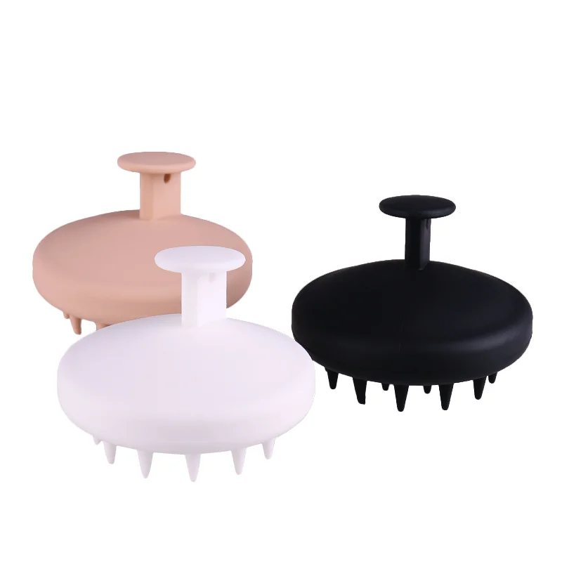 

Lohas Wholesale OEM Private Logo Reusable Soft Silicone Hair Scalp Massager Shampoo Brush, Customized color