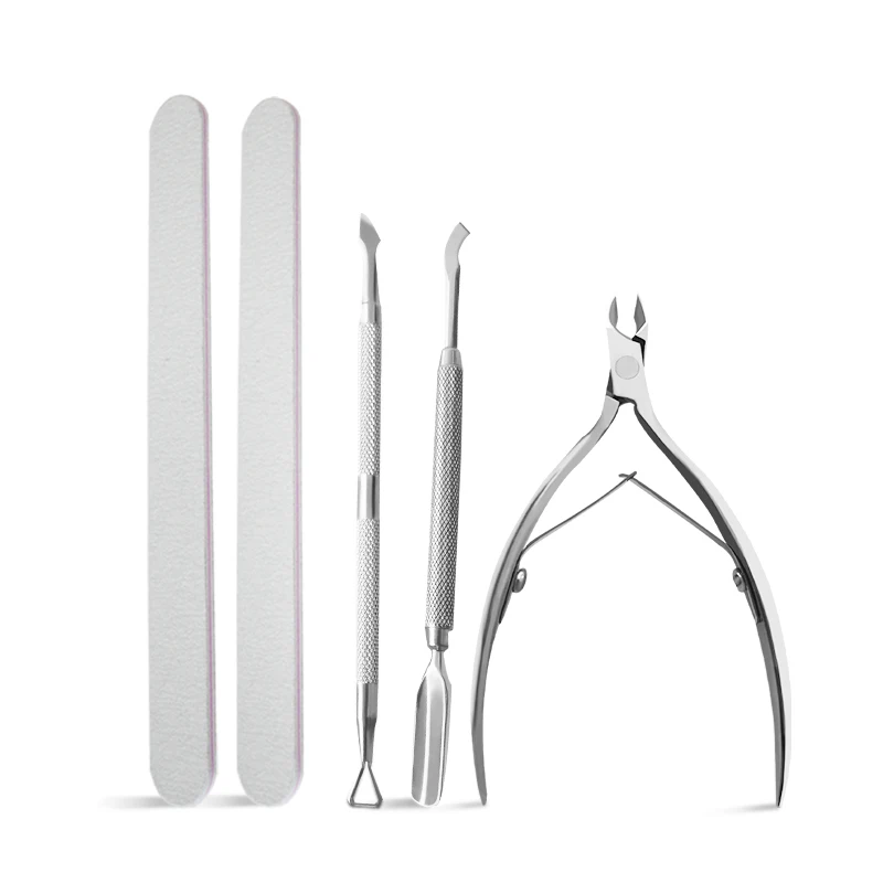 

Professional Cuticle Nippers Pusher Kit Manicure Set Stainless Steel Cuticle Cutter Clipper Durable Pedicure