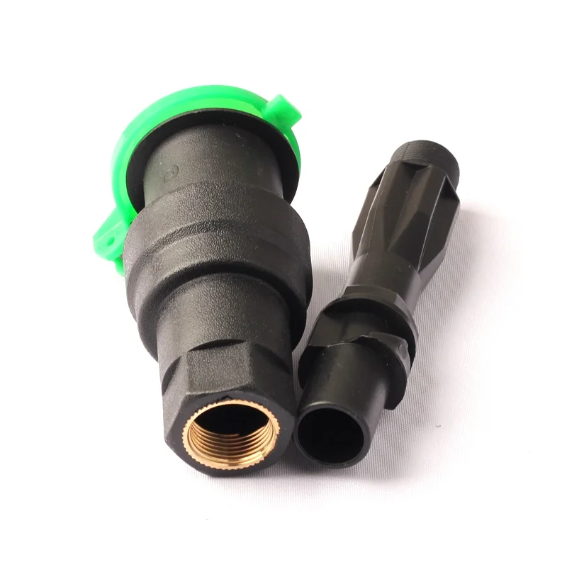 

3/4" Copper Thread Rapid Water Intake Valve Home Garden Lawn Irrigation System Part Car Washing Fast Connection Water Hydrant