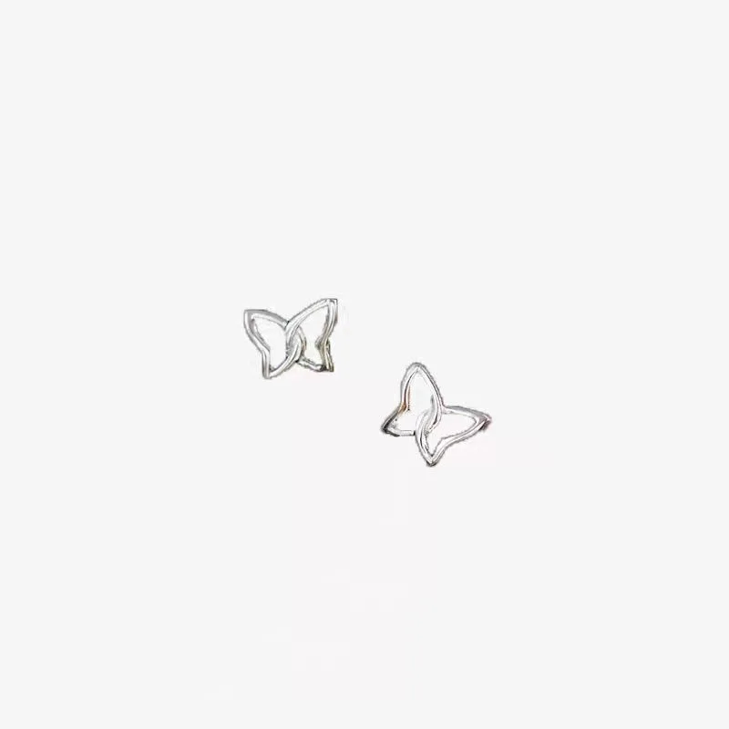 925 Sterling Silver New Arrivals Elegant Butterfly Shape Marquise Earring for Women