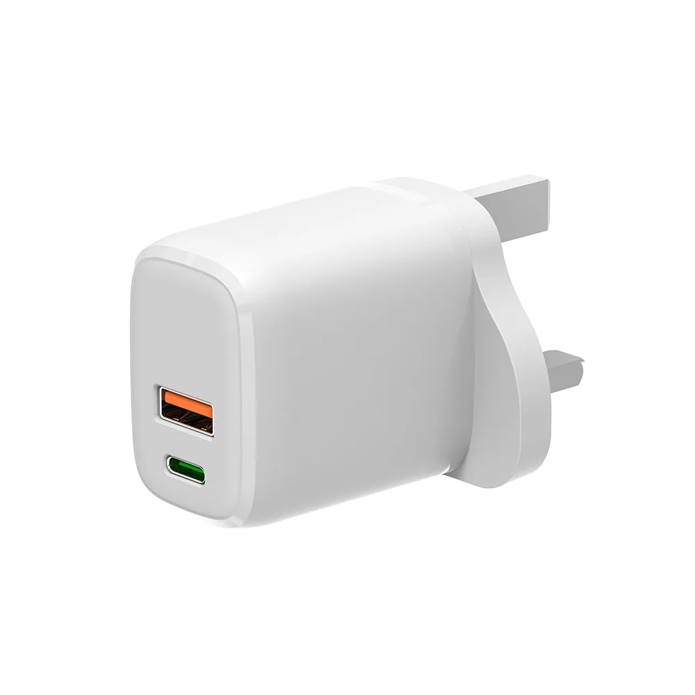 

trending productions PD 20W + QC3.0 multi fast usb c wall travel charger 2021 new arrivals mobile phone accessories, White/black/oem