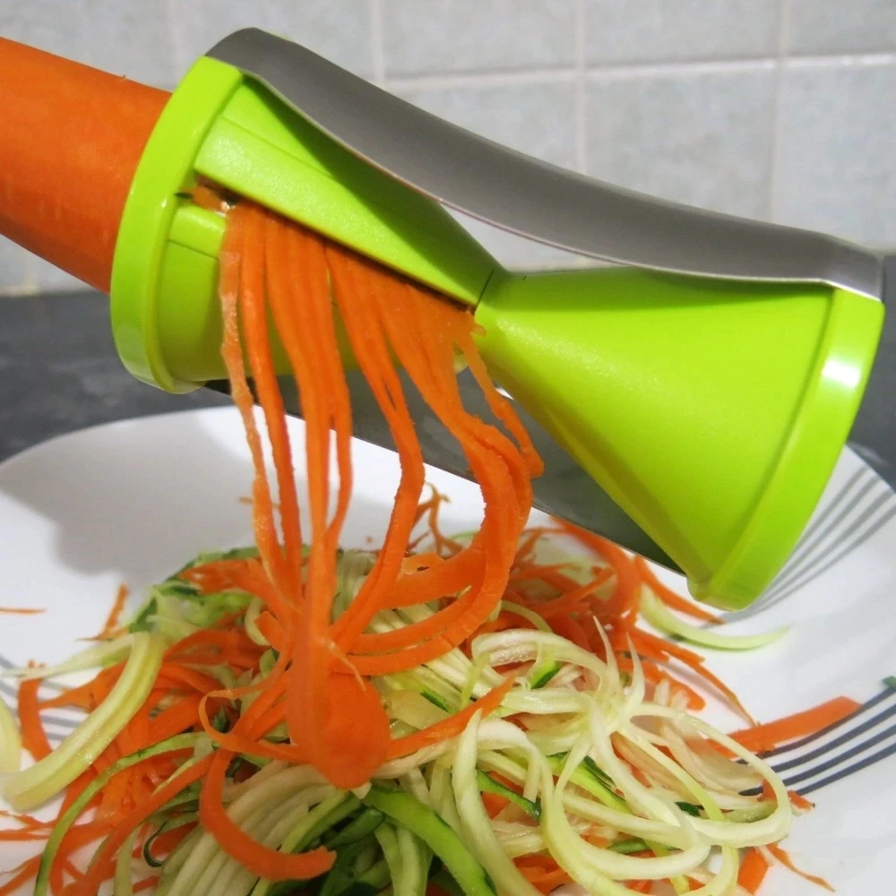 

Best Selling Pasta Noodle Spaghetti Maker Spiral Slicer Vegetable Spiral Cutter Slicer Peeler