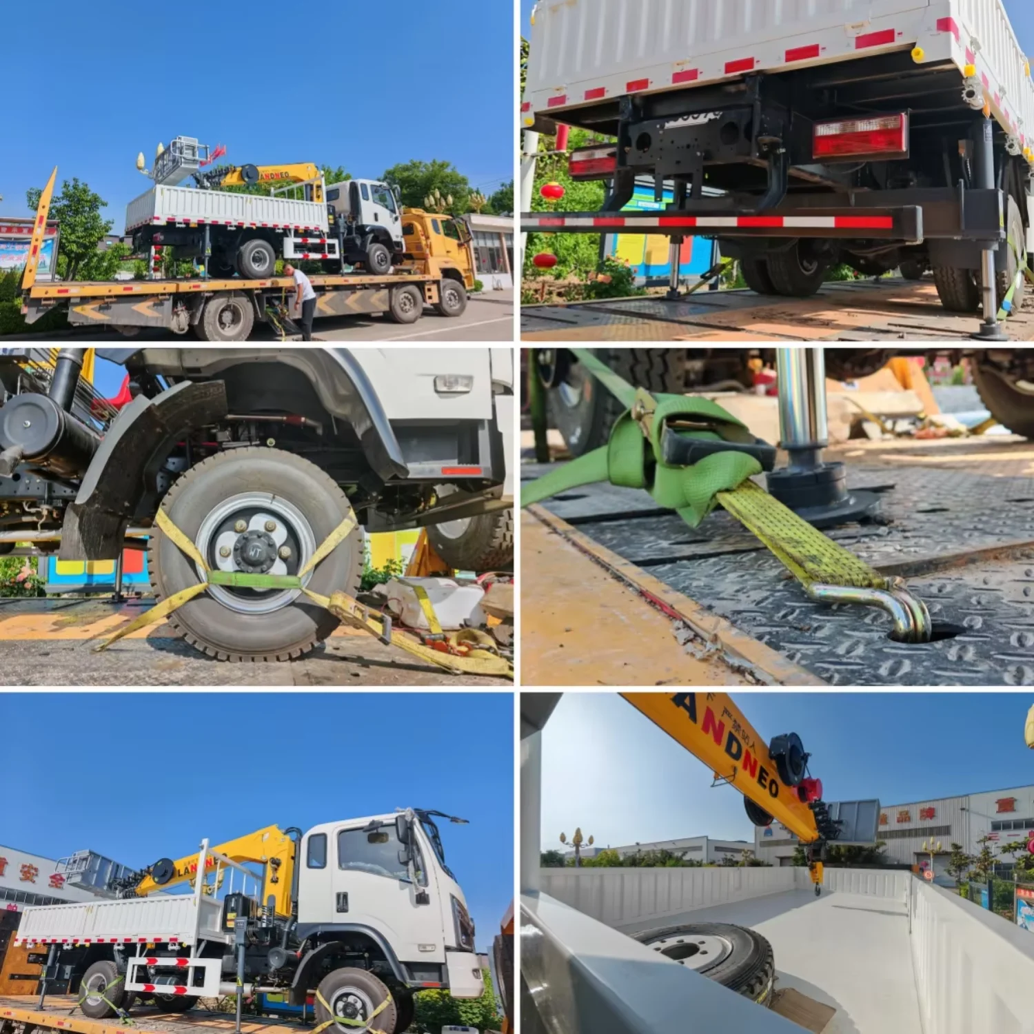 20M Aerial Platform Truck High Efficiency Truck Mounted Crane Lifting for Construction and Maintenance