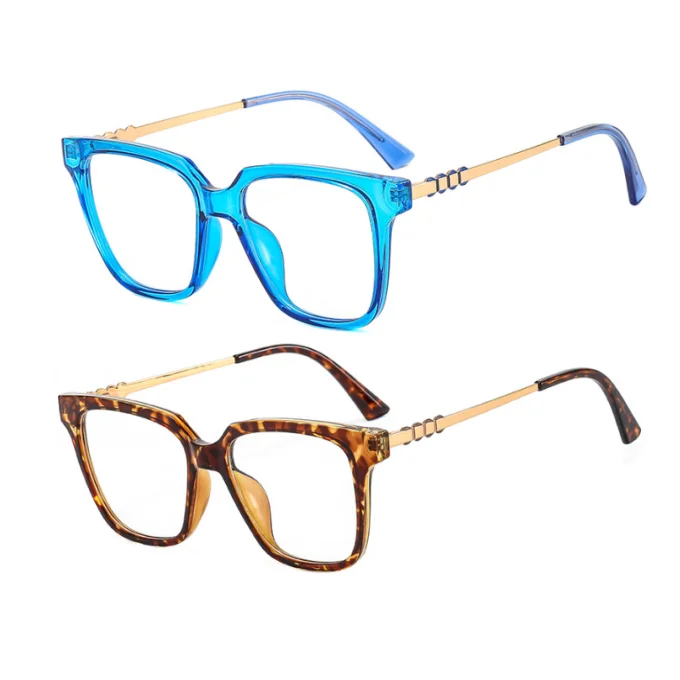 

Wholesale Factory TR90 optical frames Anti Blue Light Fashion Square Blue Light Glasses Optical Frame Glasses