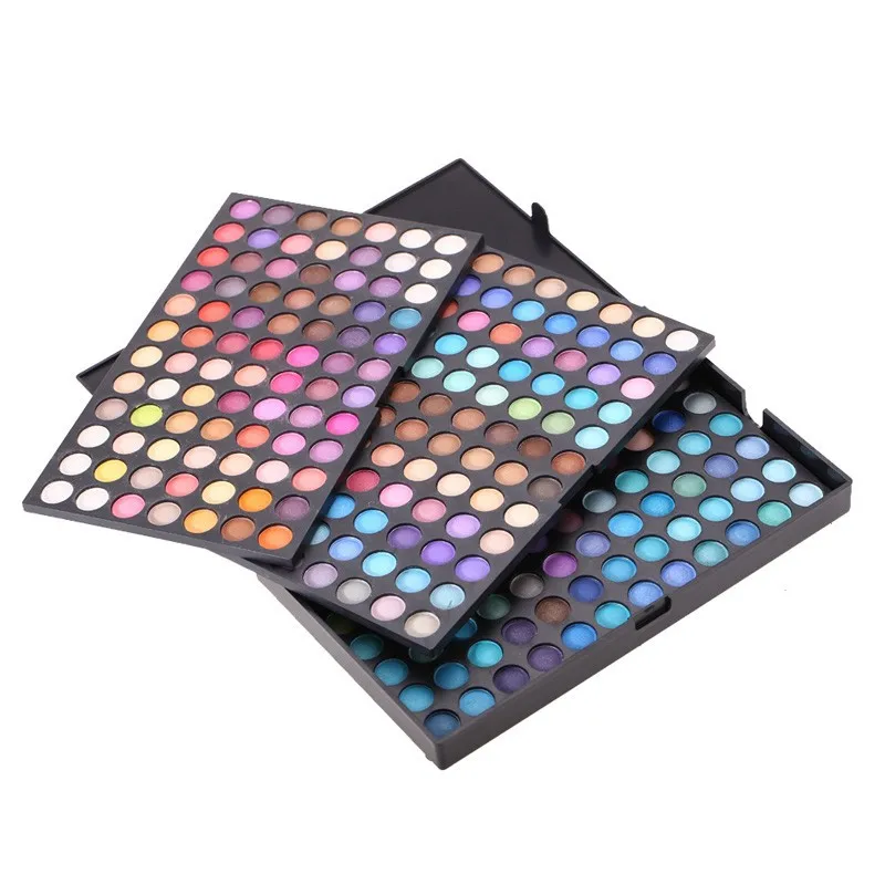 

252 Color Eye Shadow Earth Color Nude Makeup Pearl Matte Eye Shadow Stage Makeup Eye Shadow Palette