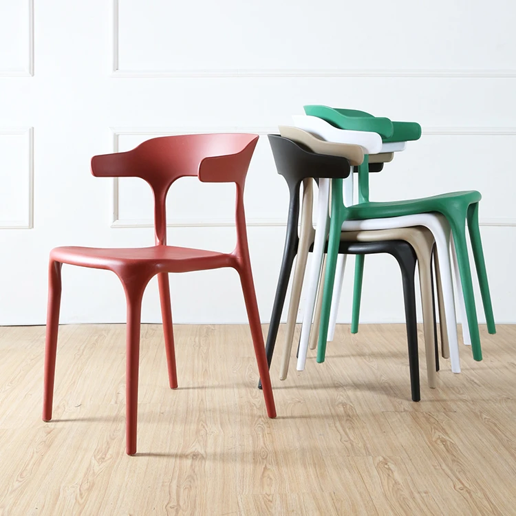 
SANQIANG Dining room furniture Best price modern comfortable cheap price dining chair stackable plastic chair 