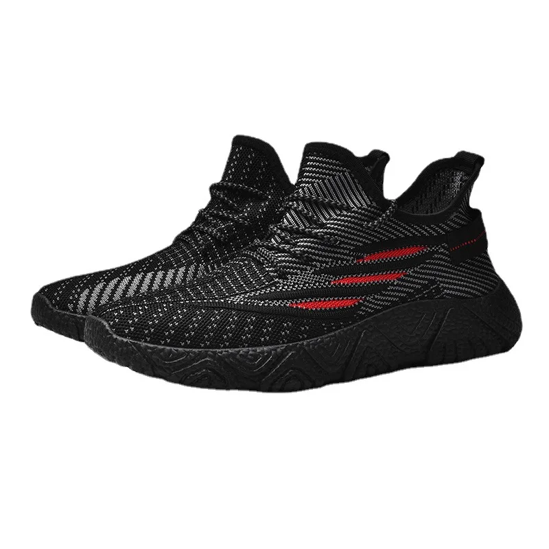 

Hot Sale Men Breathable Sneakers Mesh Casual Hiking Running Shoes, 3 colors