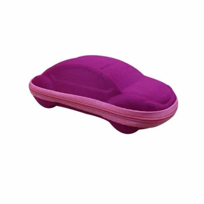

L418 Children Car Shaped Glasses Case Cute Sun Glasses Bag Box Kids Sunglasses Cases