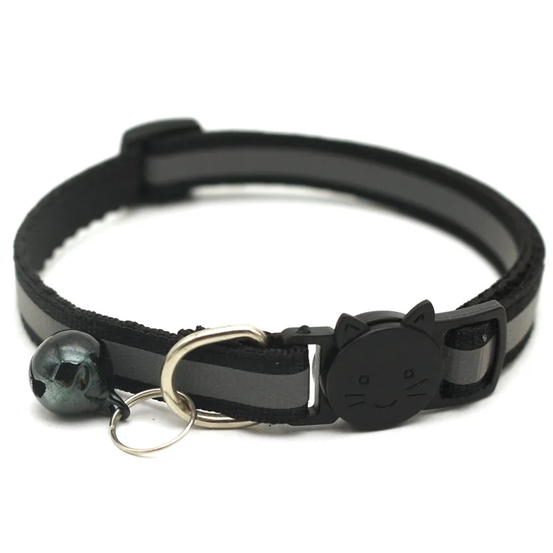 

Free Design Custom Rubber Logo Reflective Strip Cat Dog Collars Polyester Printed Accessories Sublimation Pet Collar