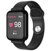 

2020 Pulseira Waterproof Fitbit Sport Fitness Watch Heroi Band Relogio Smartwatch B57 Heart Rate Monitor Smart Watch Bracelet
