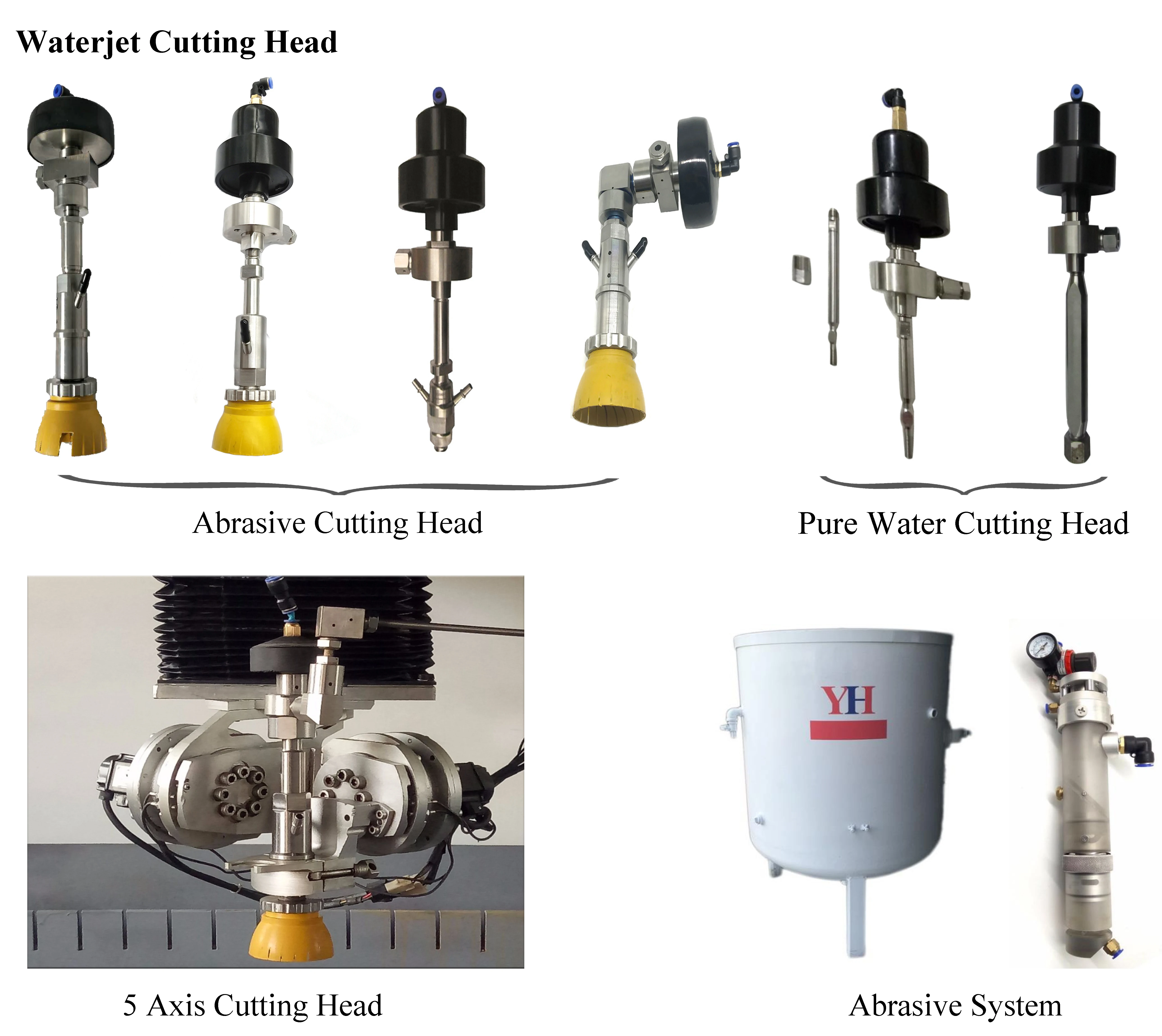 0195741 94k Hyper Jet Metric Attenuator 1l For Water Jet Cutting Pump