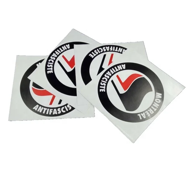 
Custom Cartoon Design Printed Self Destructive Vinyl Eggshell Stickers for Graffiti Art 