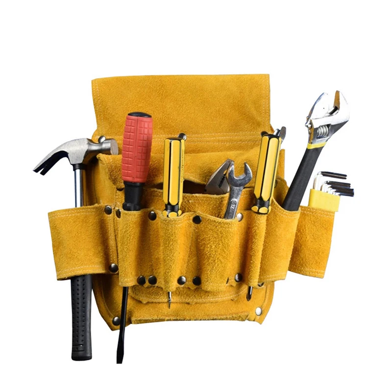 
Factory Hot outdoor leather tool belt bag canvas pouch edc organizer for quality buyer 