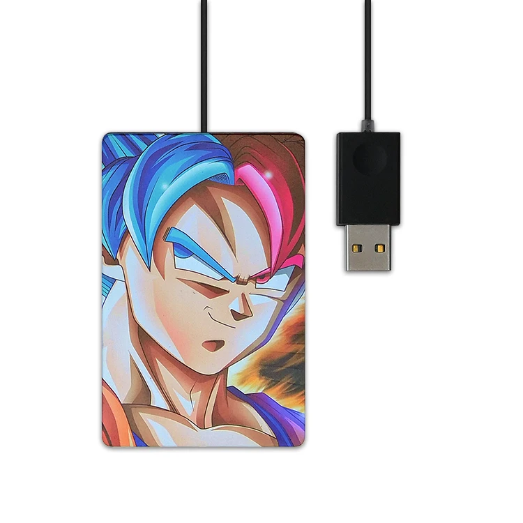 

Fast Qi Wireless Charger Phone Charger Pad Hot Products Portable 30g Credit Card Ultra Thin and Light 10W USB OEM ABS 65% CN;GUA, White/oem