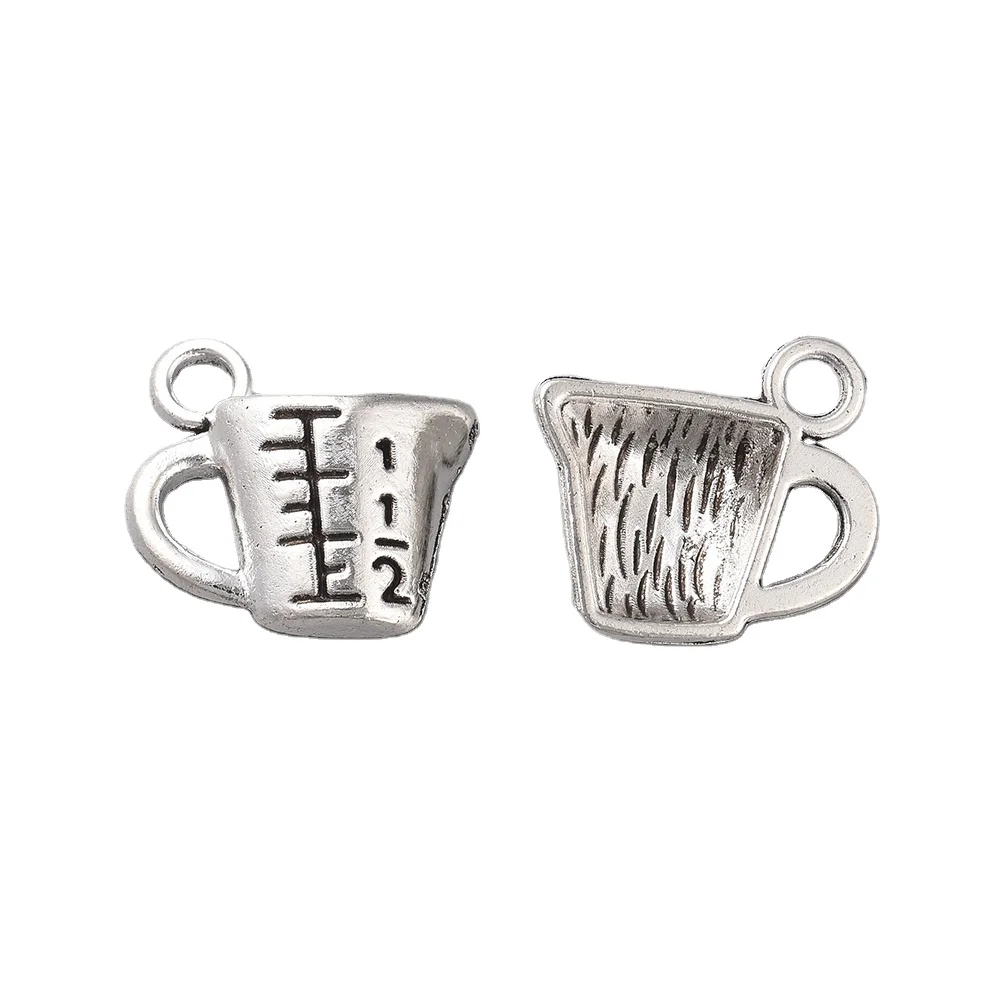 

PandaHall Tibetan Antique Silver Measuring Glass Alloy Charms