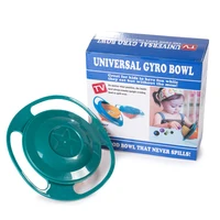 

Baby No Spill Gyro Bowl Feeding Bowls Lunch Box Gyroscope 360 Degree Rotate Avoid Food Spilling Snacks Bowl with Lid