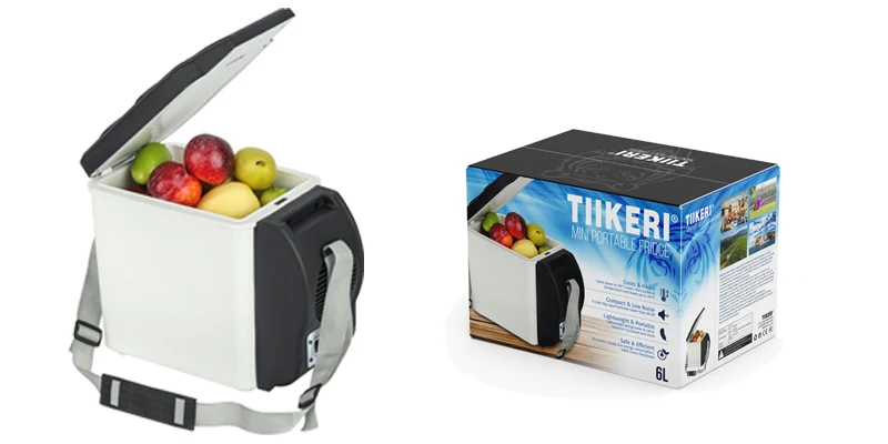 Wholesale 6L Portable Mini 12V small Fridge for car with CE