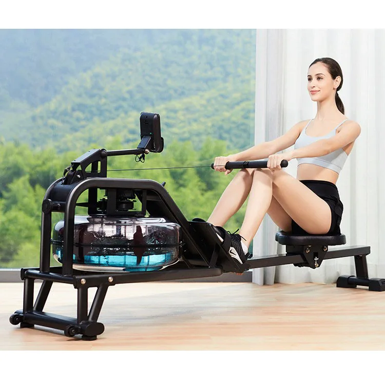 
Factory Price Gym Fitness Equipment Water Rower Machine For Home Use 