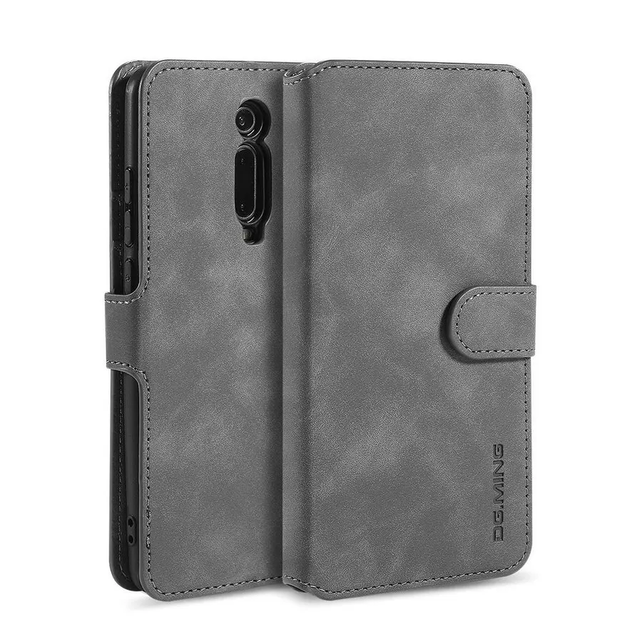 

CaseMe Retro Leather Case For Redmi GO 7 Note 7,Wallet Case For Note 6/Note 6Pro,Flip Cover For Redmi 6 6A/6Pro Accessories, Black,.brown.gray,red