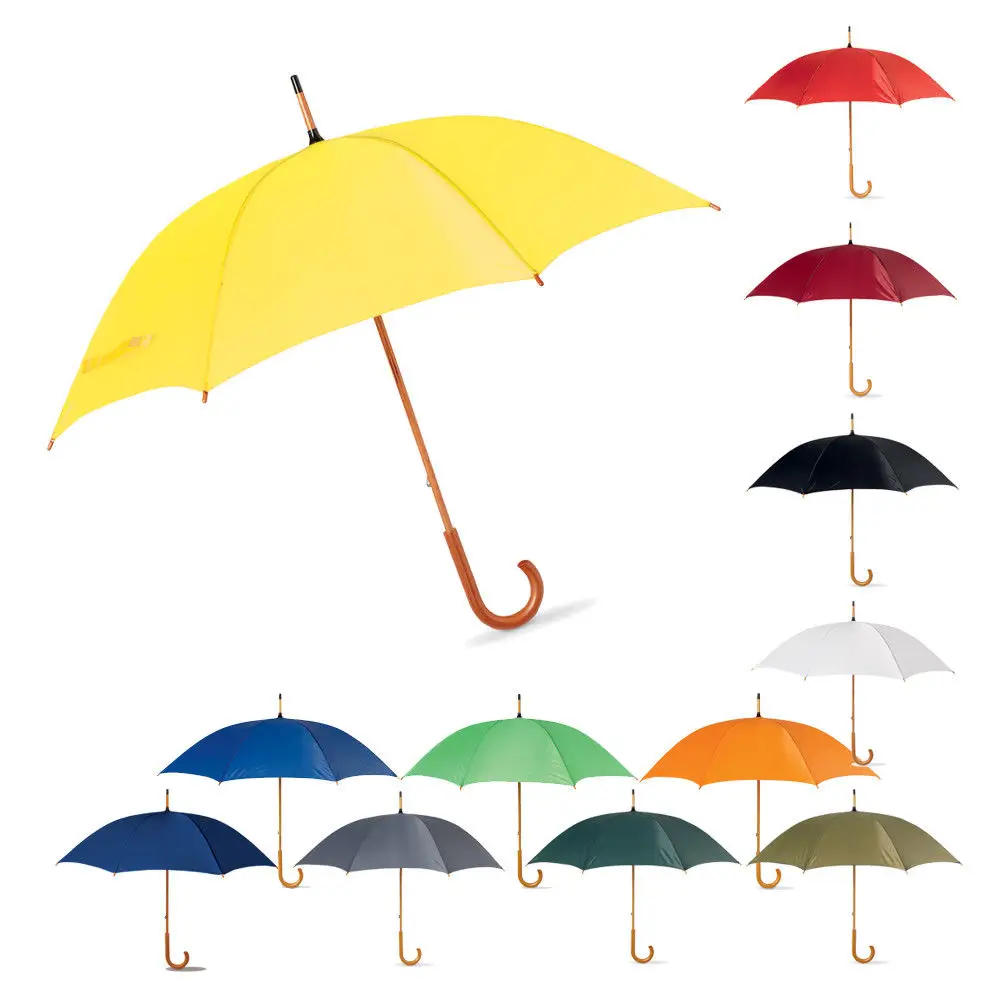 

Large and Bright Multi-coloured Rainbow Golf Umbrella Manual Wedding, Customized