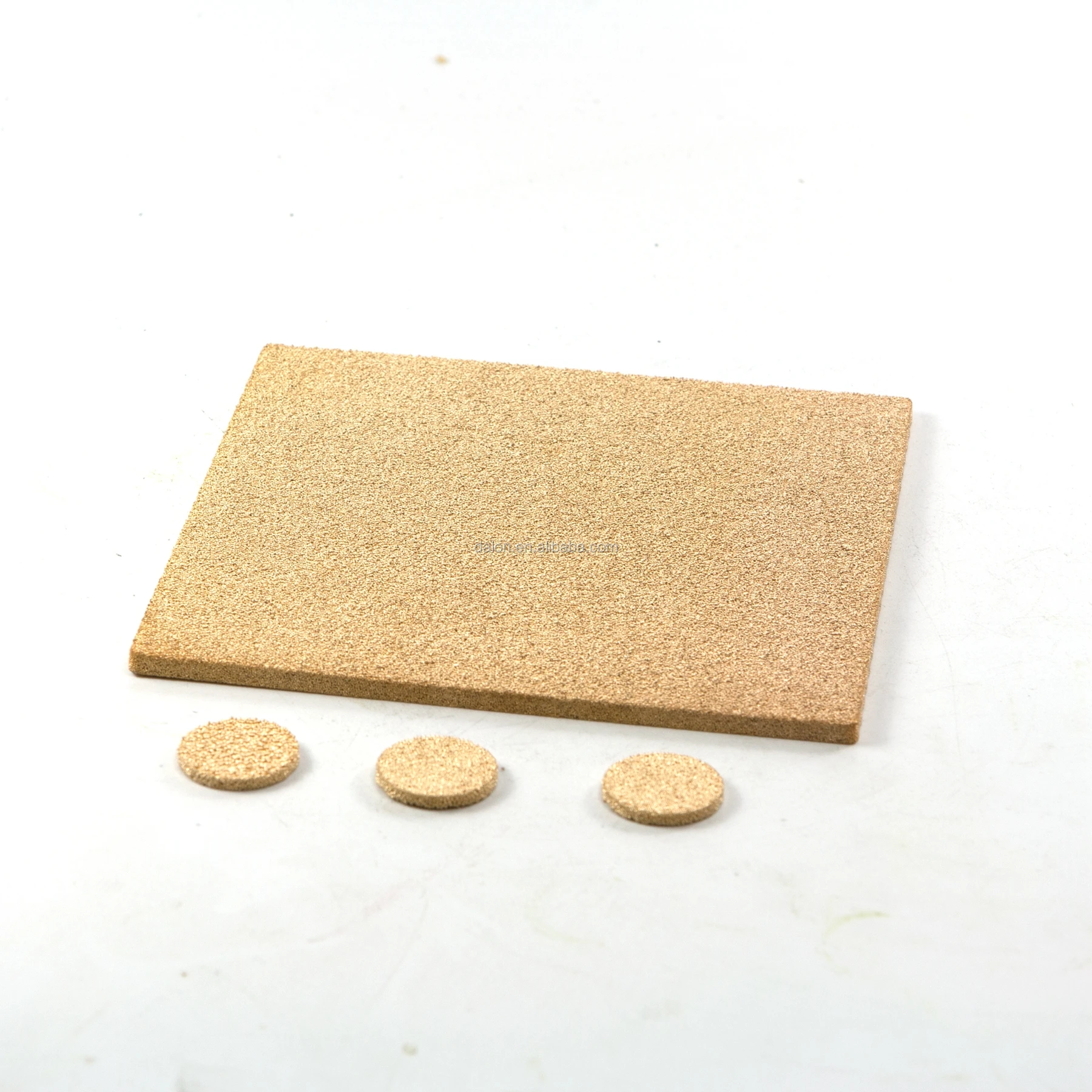 Micron Porosity Sintered Porous Metal Brass Copper Bronze Powder Filter