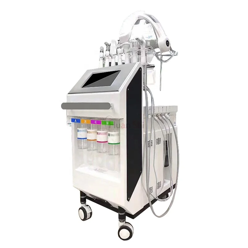 

10 In 1 Professional Hydra Cleanse Microdermabrasion Facial Dermabrasion Beauty Machine, White