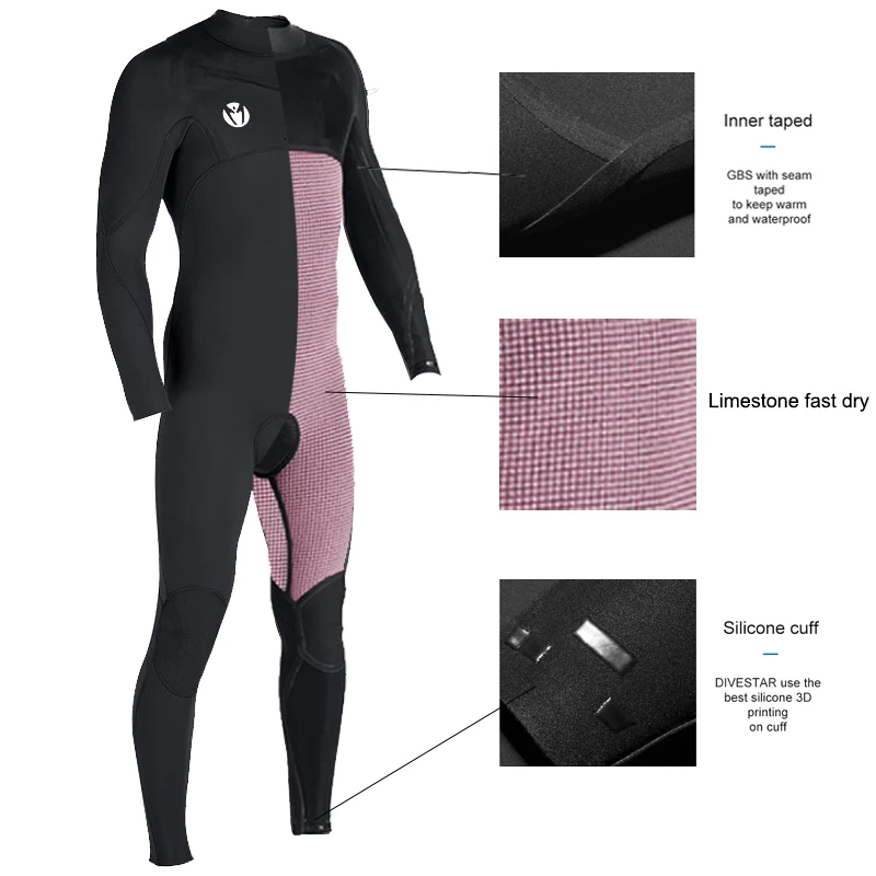 
3/2mm neoprene zip wetsuits,4/3mm neoprene surfing wetsuit 