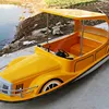 Original amusement park 4 passengers electric battery car electric boat for fun for sale