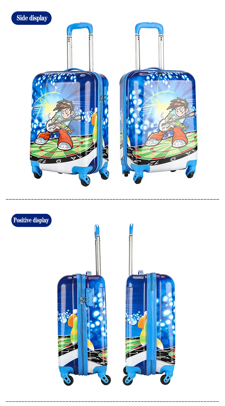 Source 2020 Wholesale kids PC ABS Hard Shell cute luggage set high quality  cartoon children suitcase trolley bags on m.
