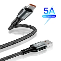 

Free Shipping 2020 Latest Super Charge 5A Mobile Phone Data USB Cable FLOVEME USB Type C Fast Charging Cable