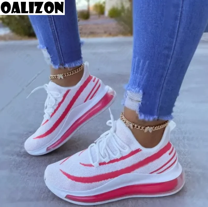 

Chunky Sneakers Women Spring White Shoes Platform Wedges Shoes 2021 Comfortable Mesh Casual Sport Shoes Zapatos Mujer Sneakers