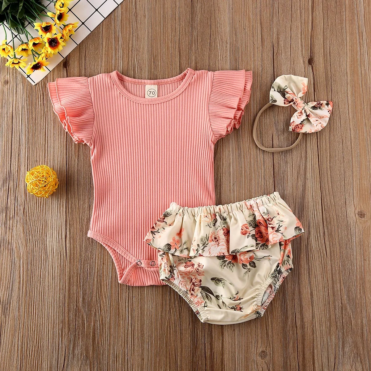 

0-18m Cotton Baby Pullover Sets Leisure Toddler Clothing Baby Clothes