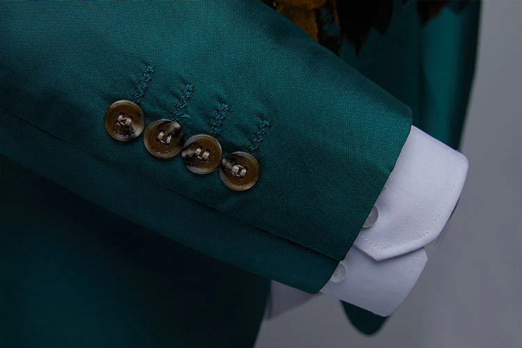Oem Service China Factory Latest Coat Pant Designs Green Designer Men Party Man Suit Turkish For Men