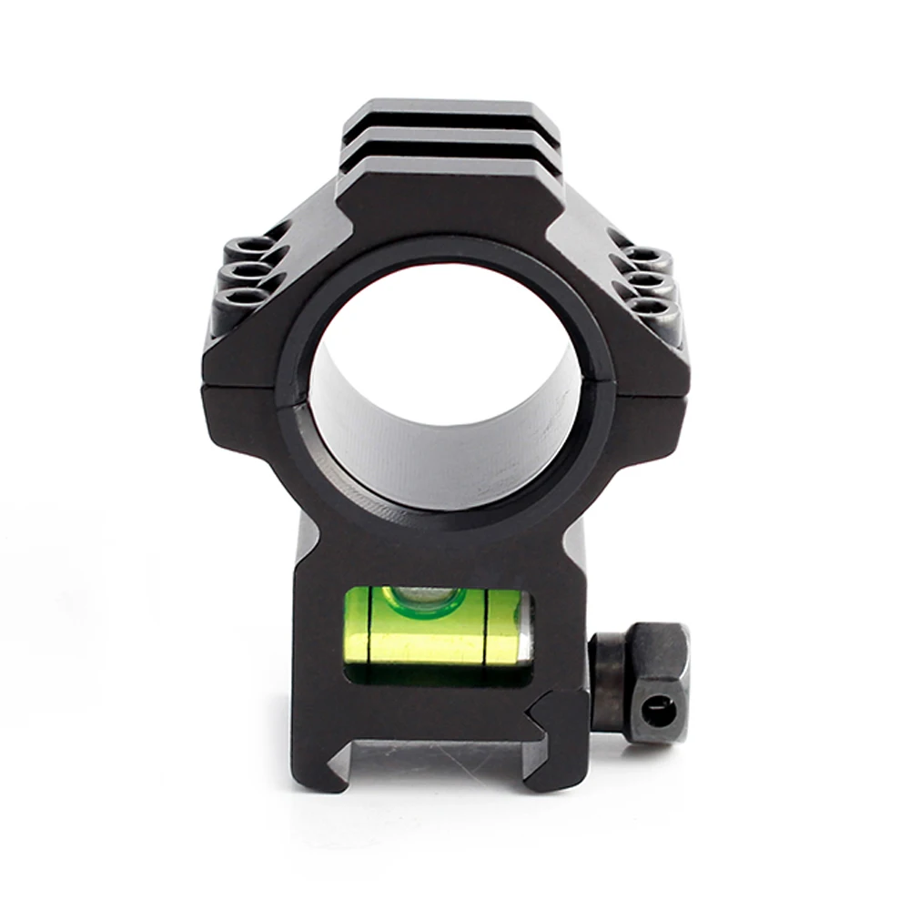 

Tactical Airsoft Riflescope Sights ring 30mm Scope Mount with Spirit Bubble Level w/ 1" Adapter for 20mm Picatinny Weaver Rail