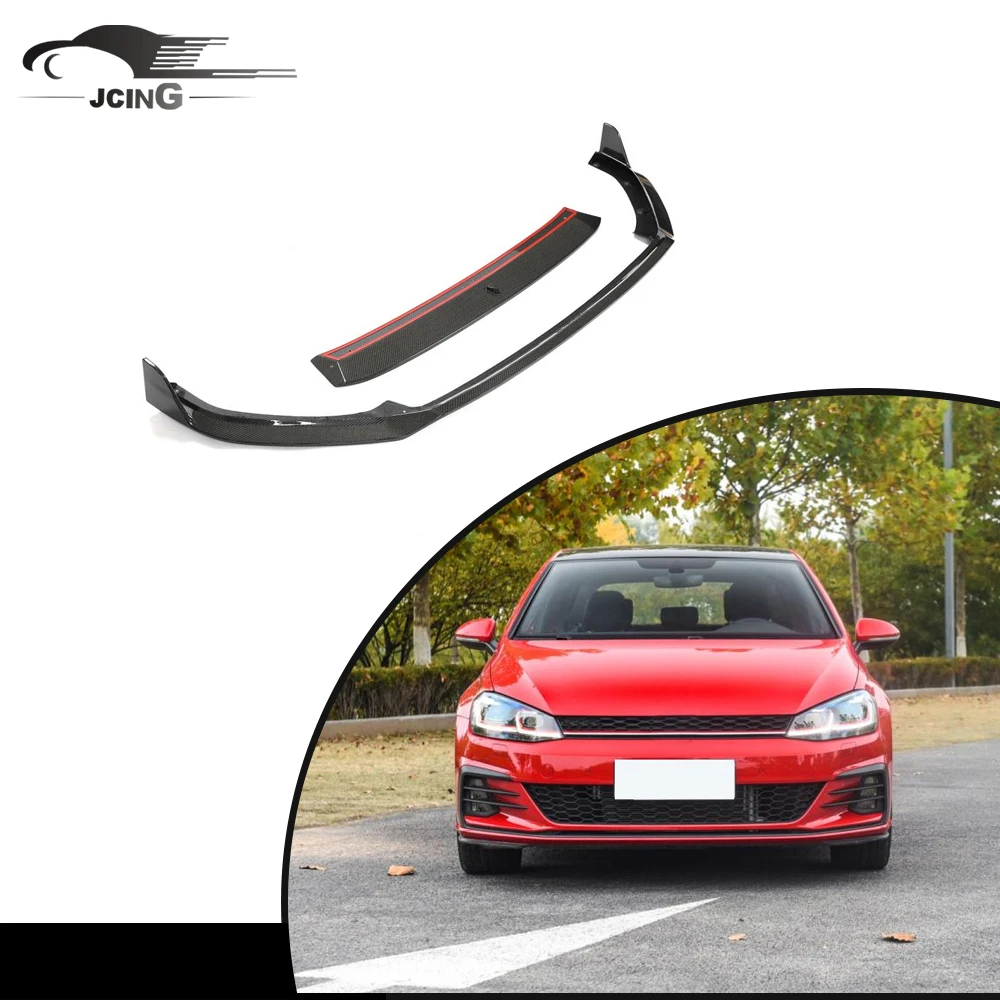 

Carbon Fiber Front Bmuper Lip for VW Golf7.5 GTI Hatchback 4-Door 2017-2019