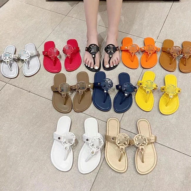 

New Arrival Women Sandals Ladies letters flat slippers for women, peep-toe flip-flops beach fashion leisure, Black,white