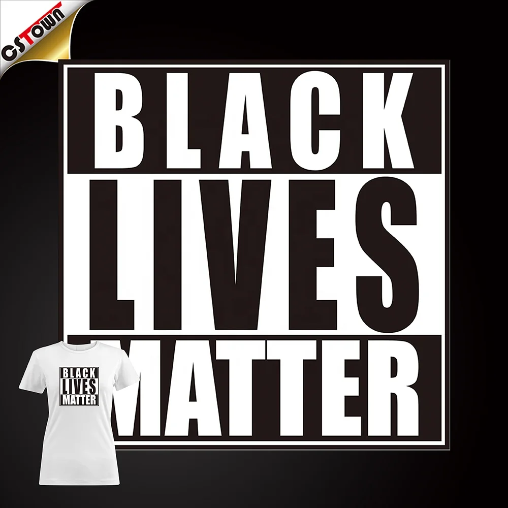 

Black Lives Matter Printable PU Heat Transfer Designs for Shirts