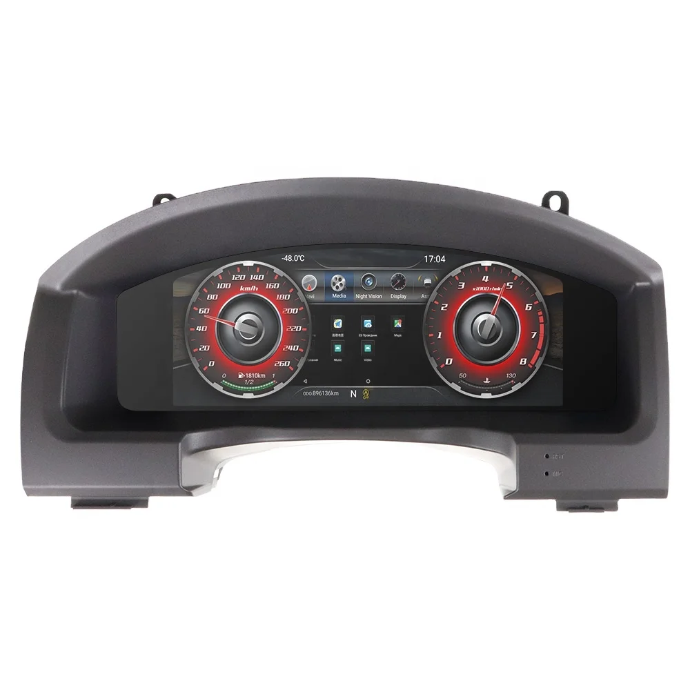 

For Toyota Land Cruiser Prado 150 LCD Dashboard Auto Player Digital Cluster Instrument Panel Multifunctional Speed Meter Screen