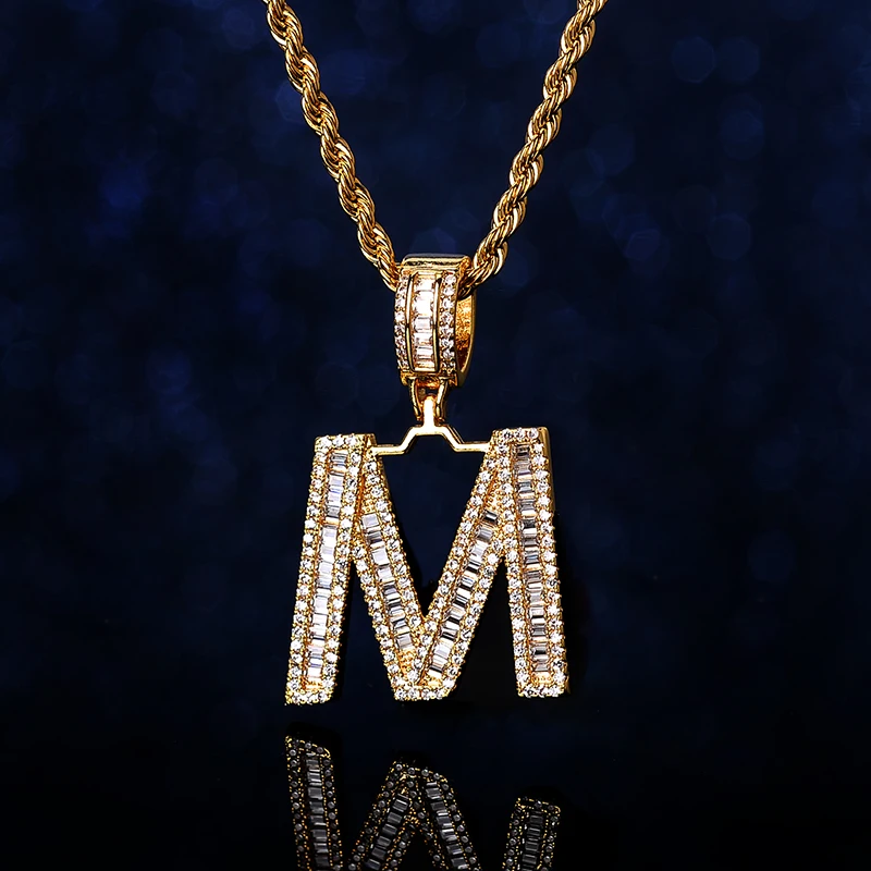 

26Rhinestone Letter Necklace Chain Women Crystal Choker Pendant Necklace Tennis necklace Jewelry