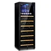 120 Bottle 24 Inch Built In Ice-maker Or Freestanding Vino Temp Wine Cooler Beer and Wine Fridge with Compressor Cooling System
