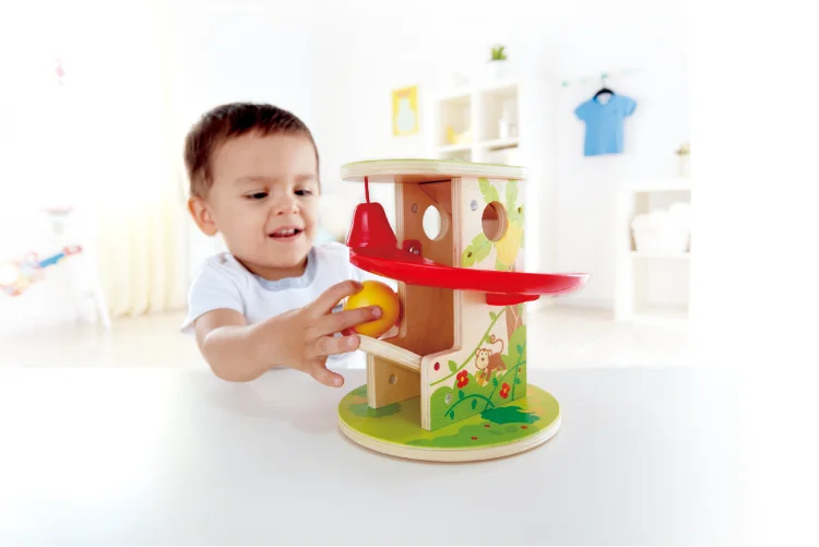 Nature wooden musical instrument education toy for kids