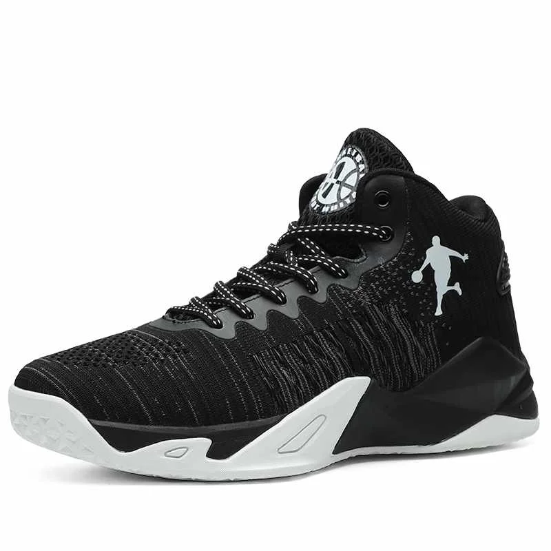 

Aliexperss Hot-selling Quality Wear-resistant High Top A-Jordanses Fashion James Basketball Shoes Men, Black white, black red, black grey, blue