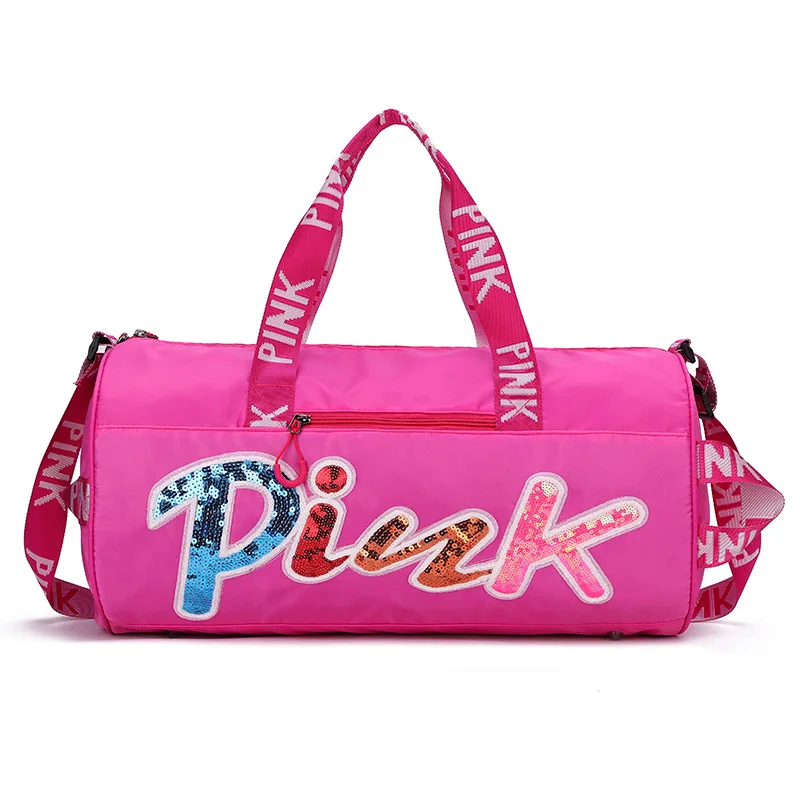 

Large designer luxury waterproof travel duffel bag girls women weekend sport gym duffel bags, Customized